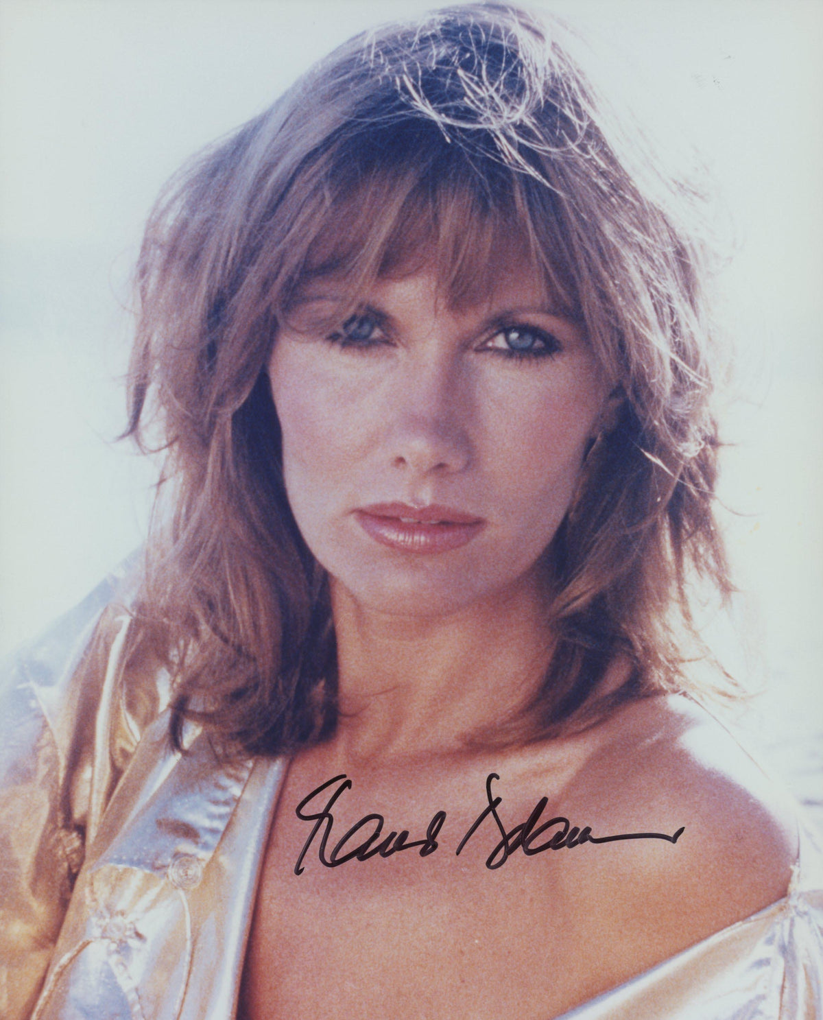 Bond Girl Maud Adams signed photo