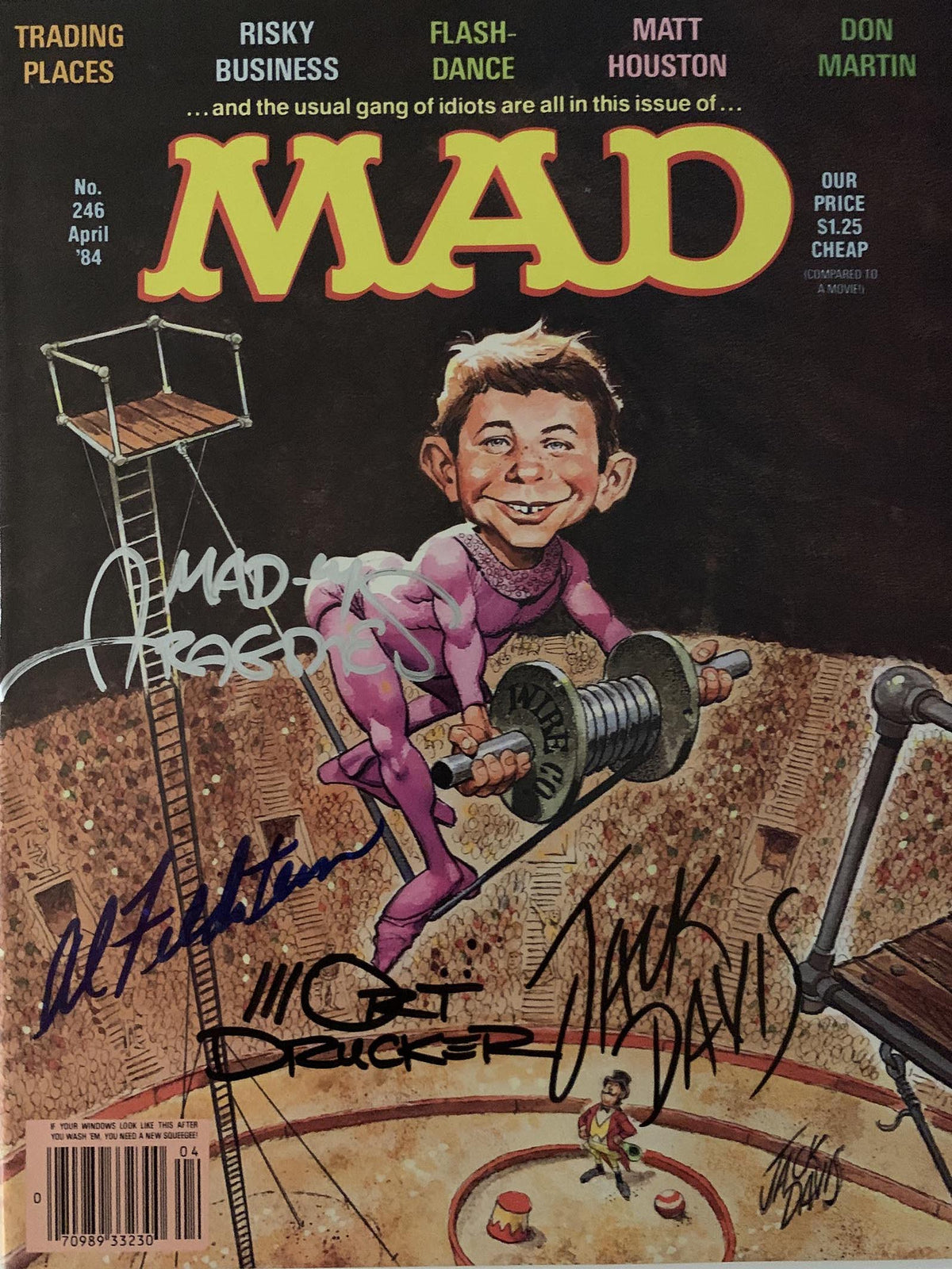 Mad Magazine signed by Jack Davis & artists