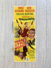 Three Little Words original 1950 vintage movie poster