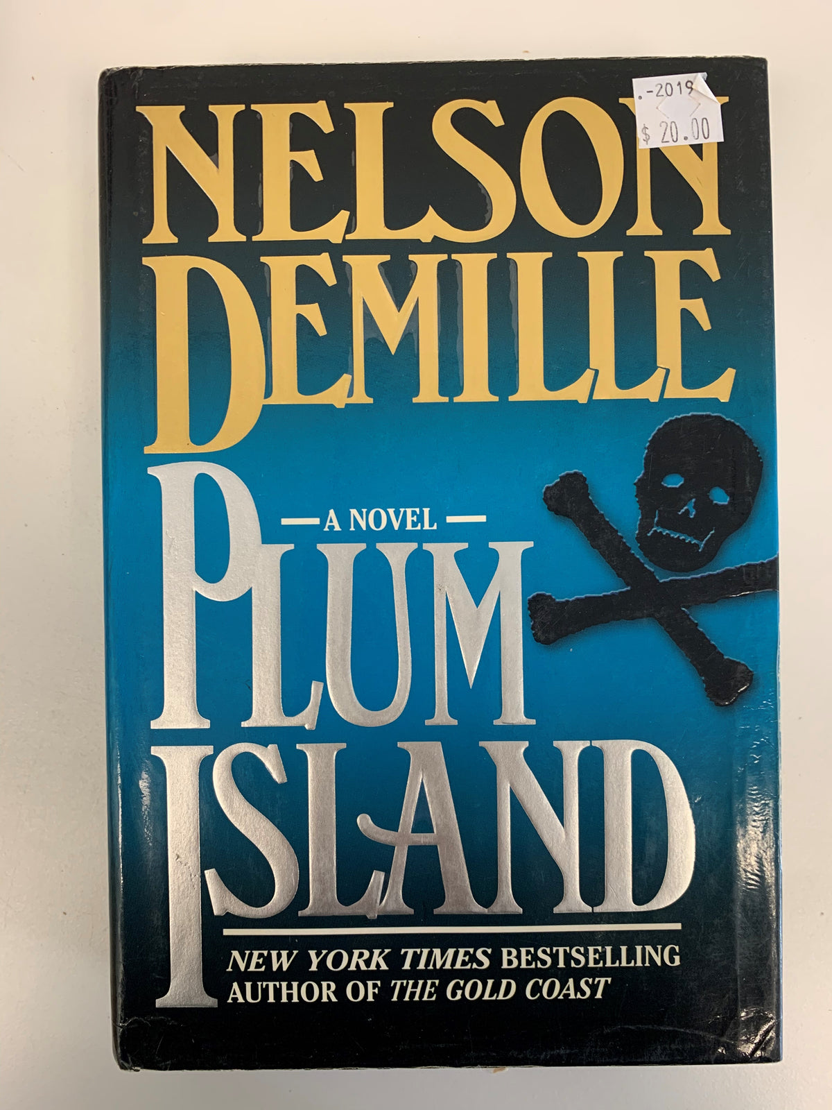 Plum Island Nelson DeMille signed book