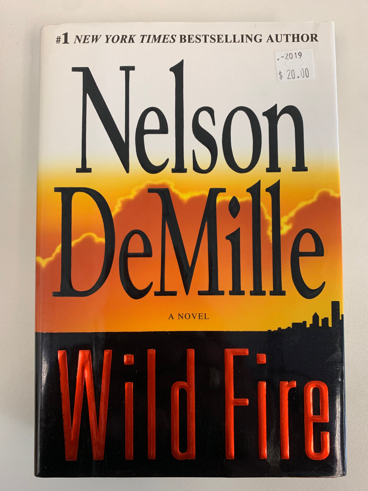 Wild Fire Nelson DeMille signed first edition book