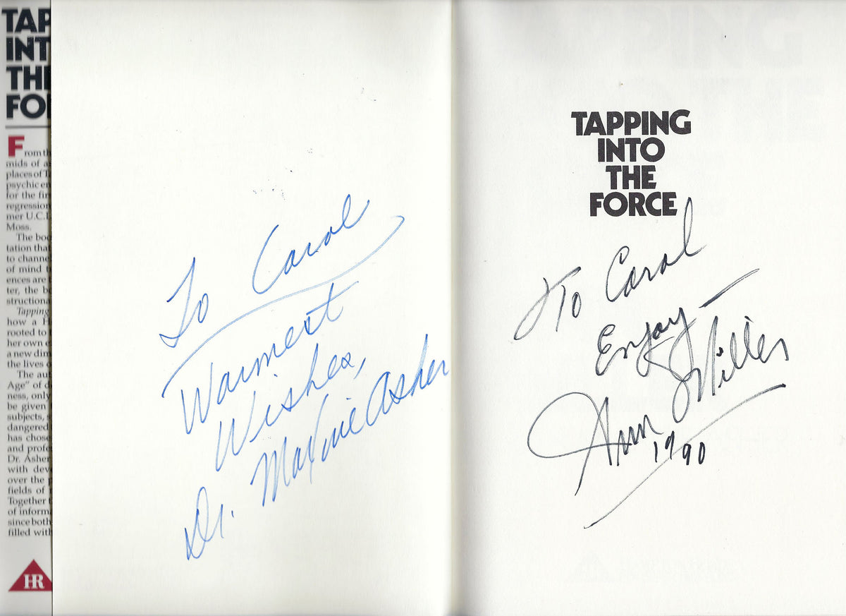 Tapping into the Force signed book