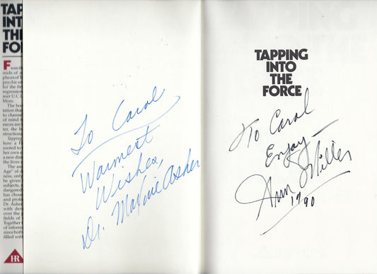 Tapping into the Force signed book