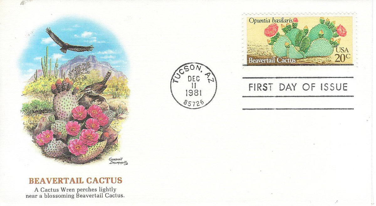 Beavertail Cactus FDC