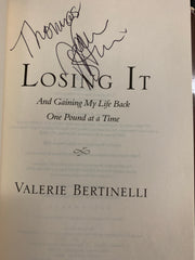 Valerie Bertinelli Van Halen signed book