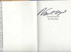 Lessons Learned the Hard Way: A Personal Report Newt Gingrich signed book