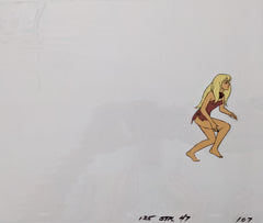 Jana Of The Jungle Original Animation Cel