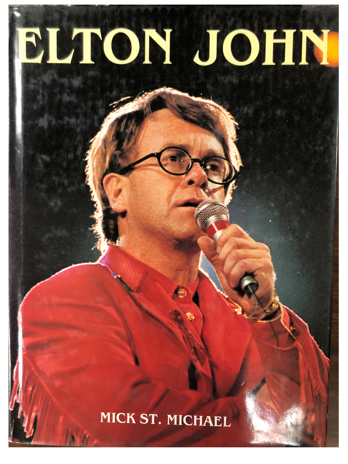 Elton John hardcover book