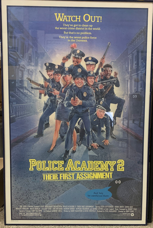 Police Academy 2 movie poster