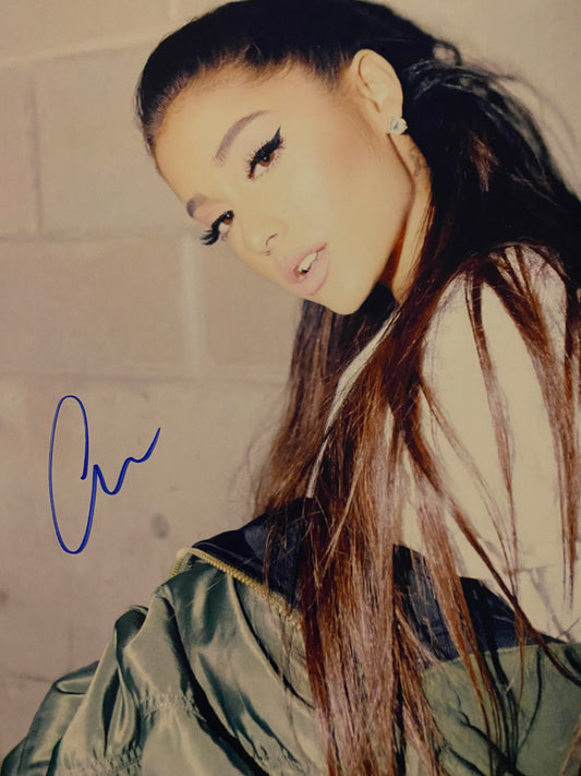 Ariana Grande signed photo