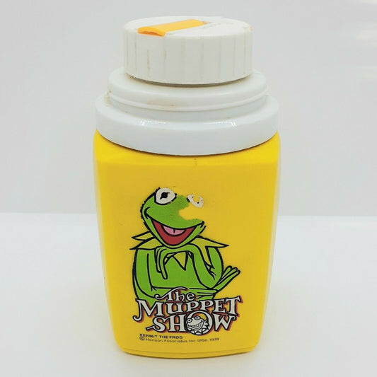 1978 Thermos The Muppet Show Lunch Box With Thermos No Cap Kermit Fozzy