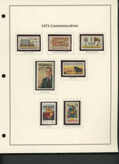 1973 United States Commemorative Stamp Set