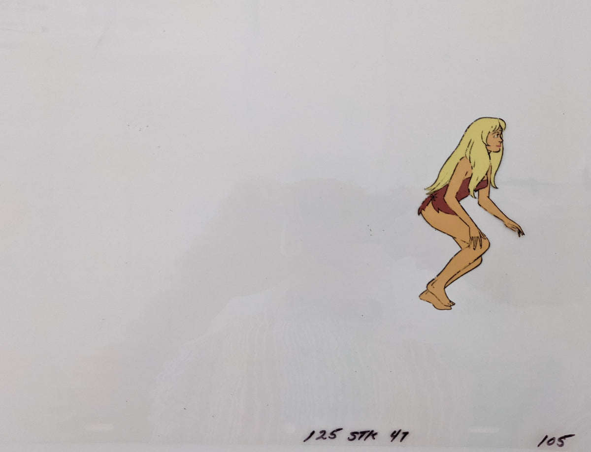 Jana Of The Jungle Original Animation Cel