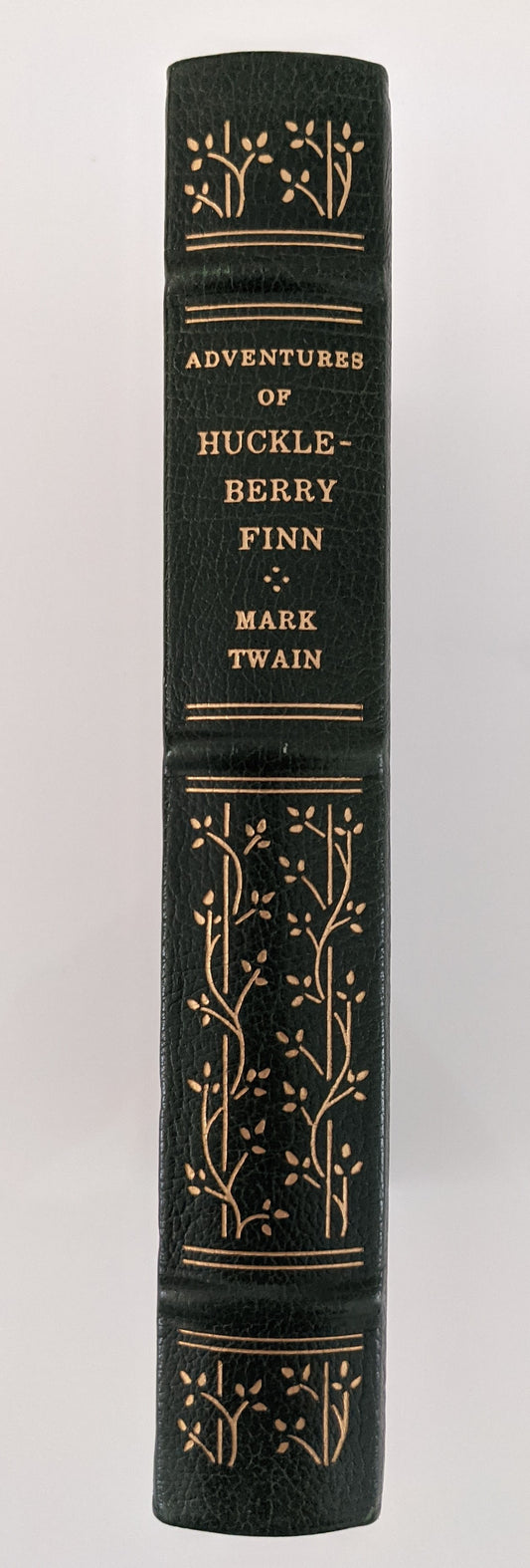 The Adventures Of Huckleberry Finn Mark Twain Hard Cover Book - Tipped in Signature