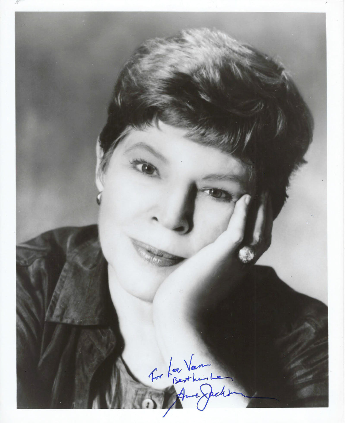 Anne Jackson signed photo