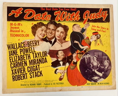 A Date with Judy vintage movie poster