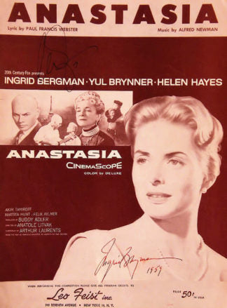 Bergman, Ingrid and Brynner, Yul  Bergman, Ingrid and Brynner, Yul