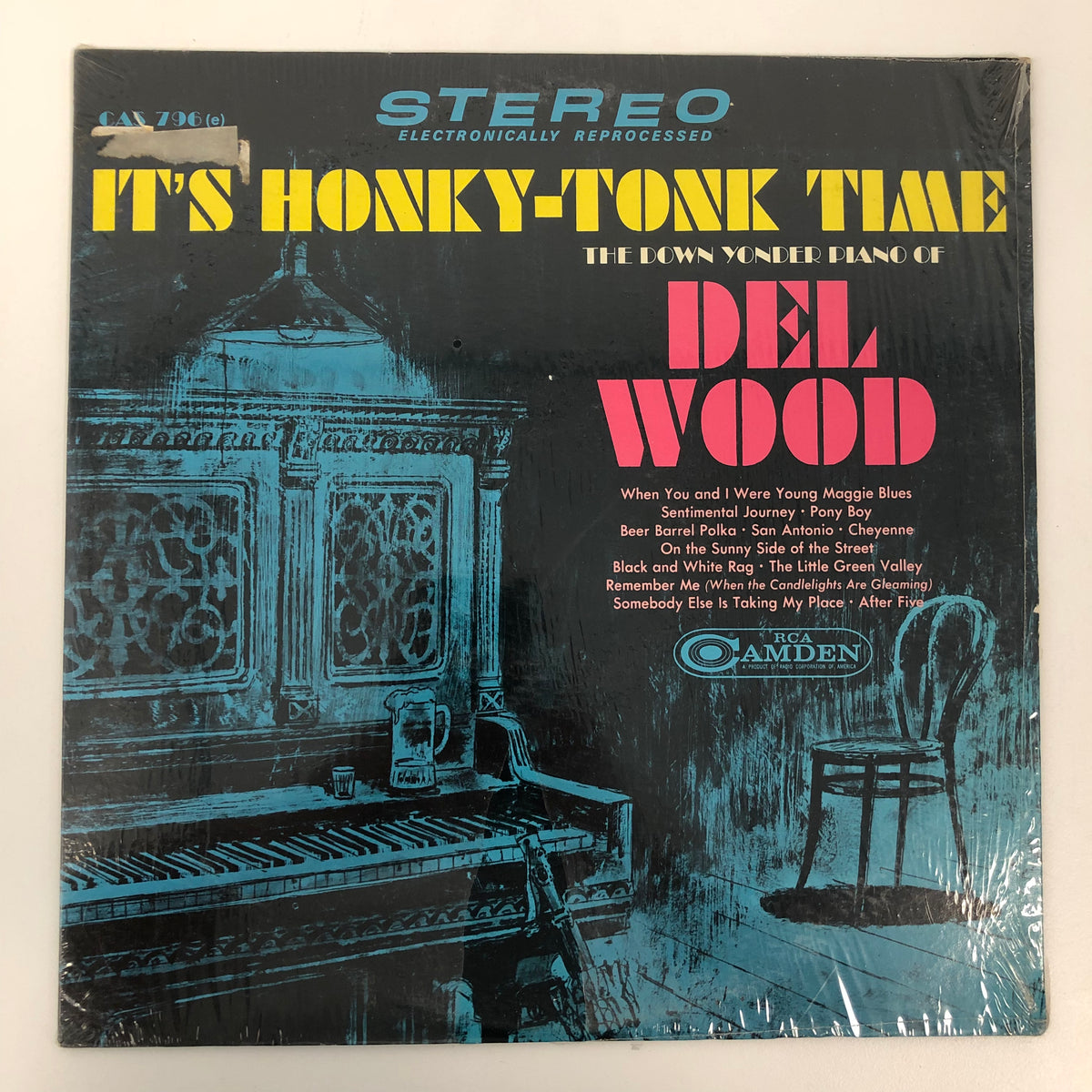 Del Wood It's Honky Tonk Time Album