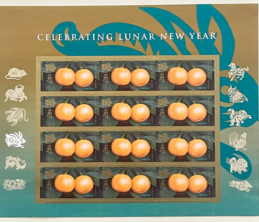 2011 Celebrating Lunar New Year stamp set of 12