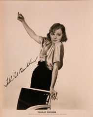 Bankhead, Tallulah  8 x 10 Black and White Photo