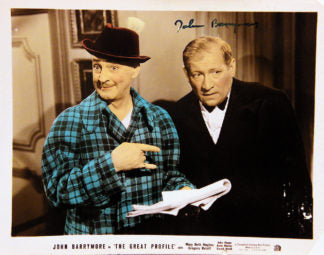 Barrymore, John  8 x 10 Color Photo