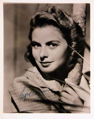 Bergman, Ingrid  8 x 10 Black and White Photo