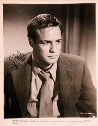 Brando, Marlon  8 x 10 Black and White Photo