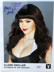 2011 Playboy Model of the Year signed photo