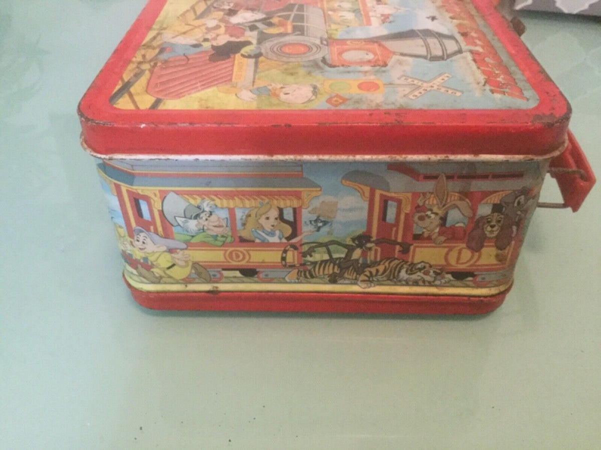 1970s Walt Disney Express vintage lunchbox