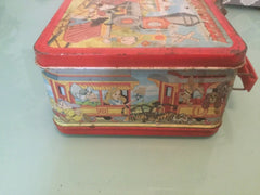 1970s Walt Disney Express vintage lunchbox