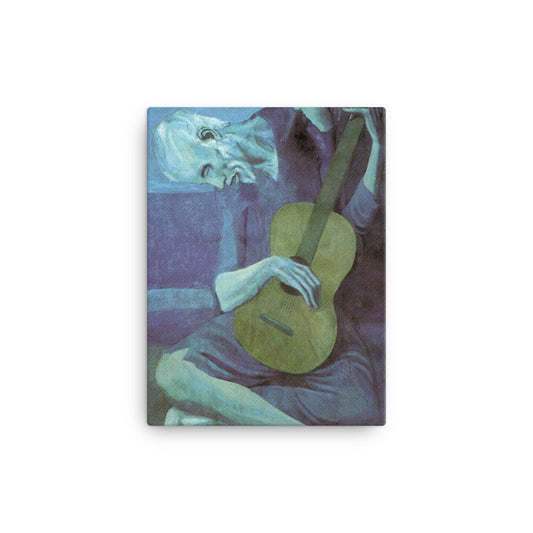 Pablo Picasso The Old Guitarist 1903 Canvas Wall Art