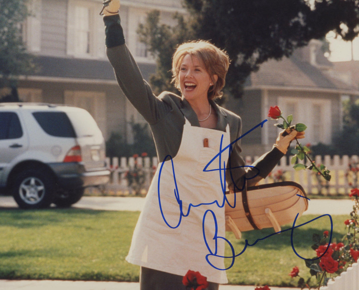 Annette Bening signed movie photo