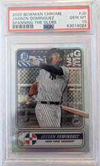 2020 Bowman Jasson Dominguez Paper Prospects PSA 10 Yankees