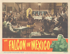 The Falcon in Mexico  1944 original vintage lobby card