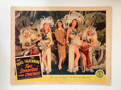 Two Señoritas from Chicago 
 original 1943 vintage lobby card