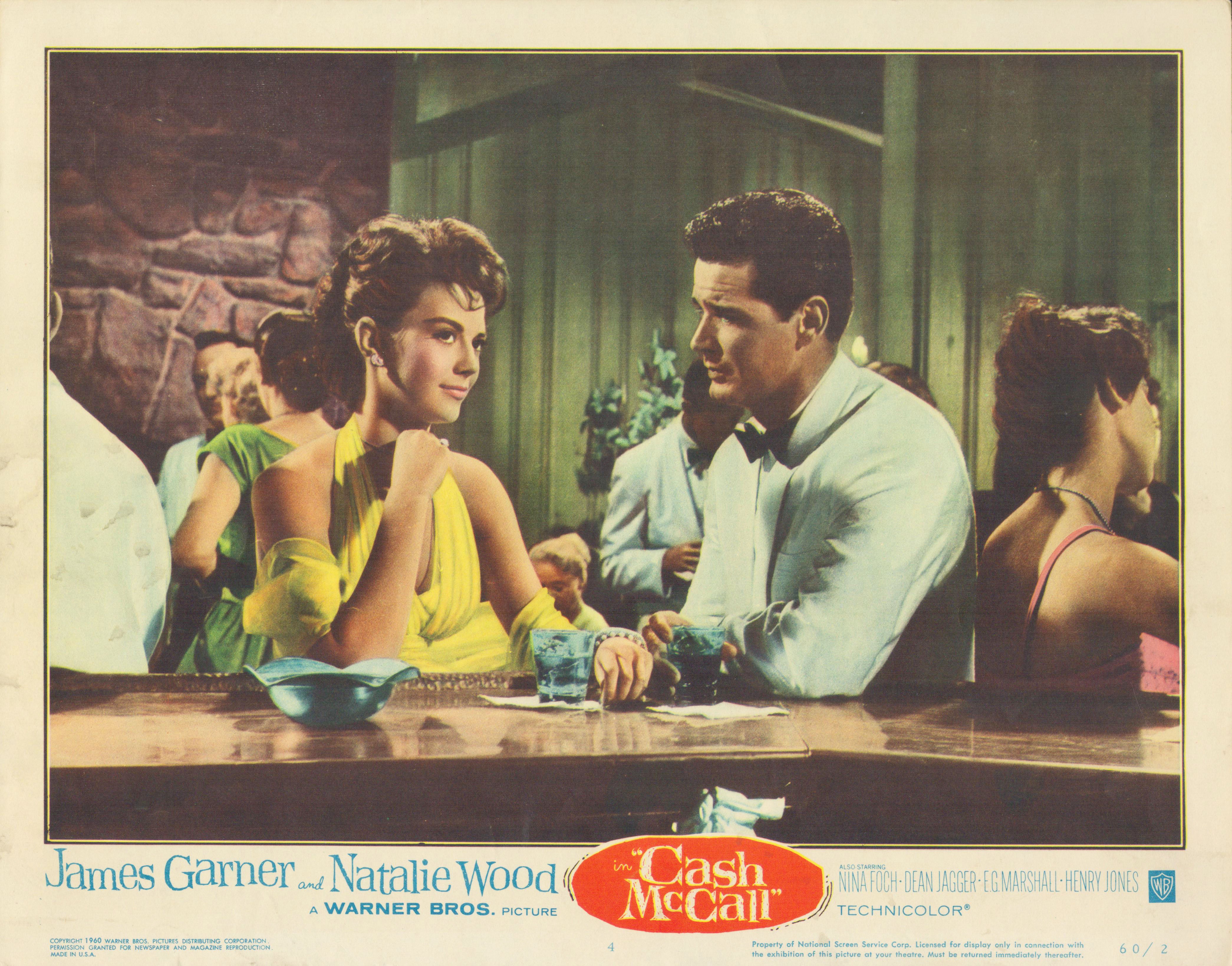 Cash McCall 1960 original vintage lobby card