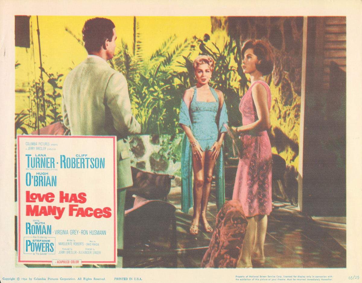 Love Has Many Faces  1965 original vintage lobby card