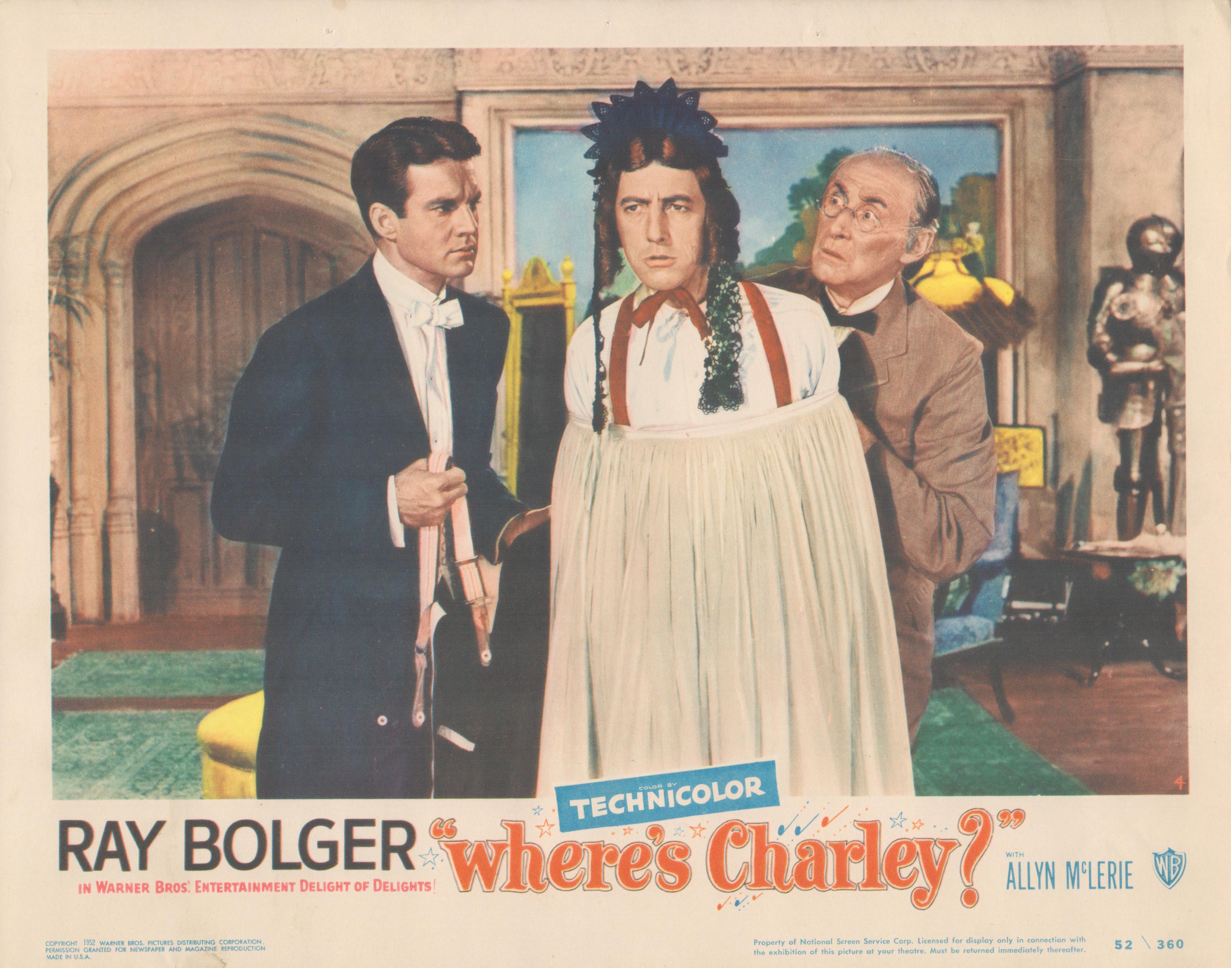 Where's Charley? set of 8 original lobby cards