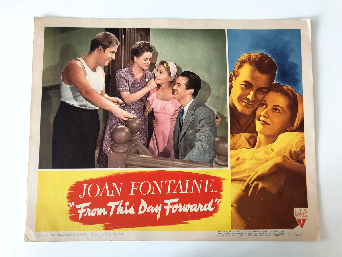 From This Day Forward  original 1946 vintage lobby card