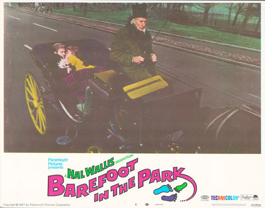 Barefoot in the Park 1967 original vintage lobby card