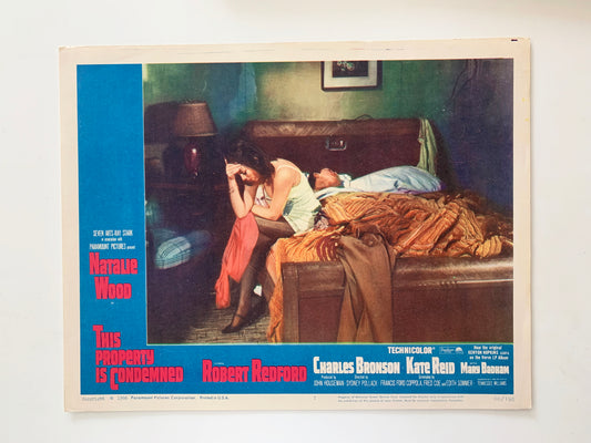 This Property Is Condemned original 1966 vintage lobby card