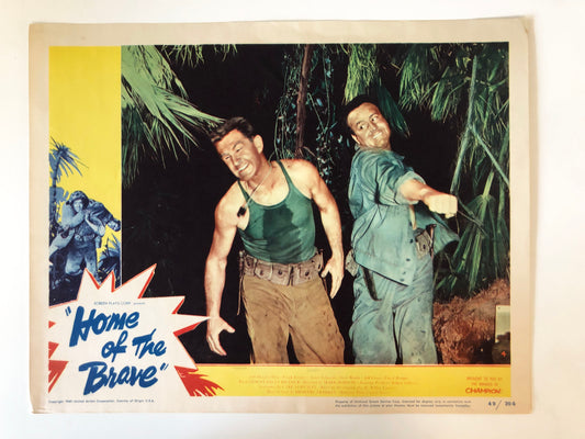 Home of the Brave original 1949 vintage lobby card