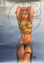 1996 Gen 13 Caitlin Fairchild poster  