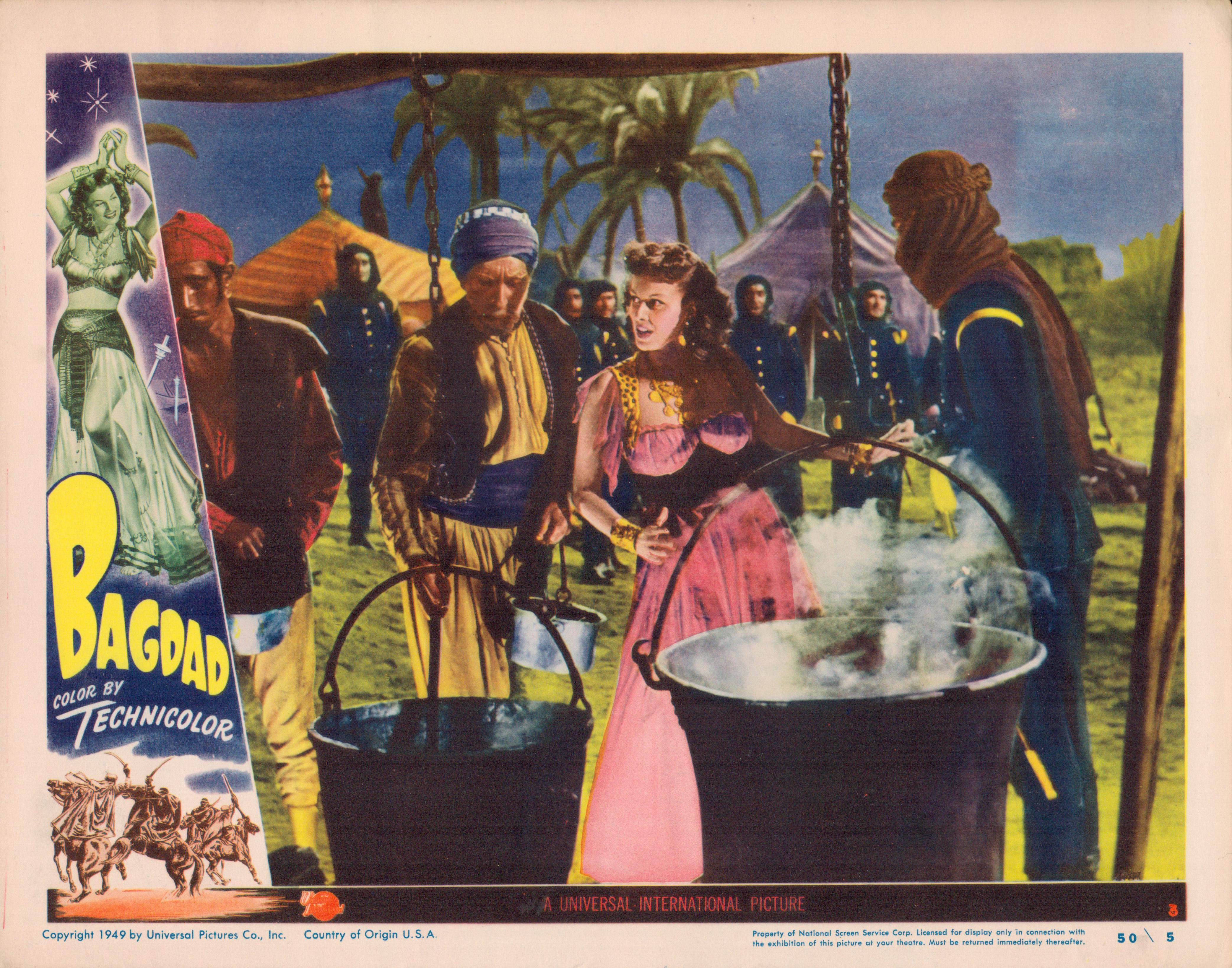 Bagdad set of 8 original lobby cards