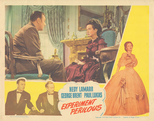 Experiment Perilous 1944 original vintage lobby card