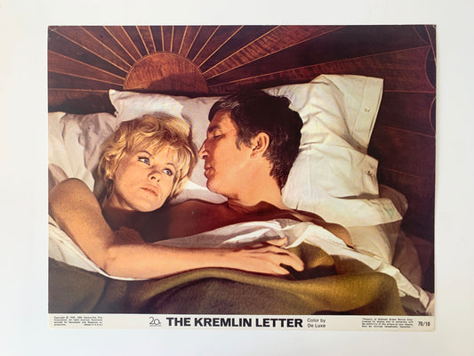 The Kremlin Letter original 1970 vintage lobby card