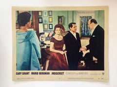 Indiscreet original 1958 vintage lobby card