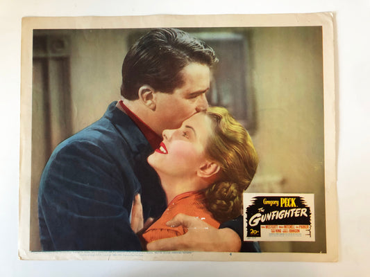 Gunfighter original 1950 vintage lobby card 