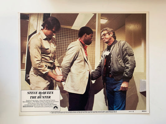 The Hunter original 1980 vintage lobby card