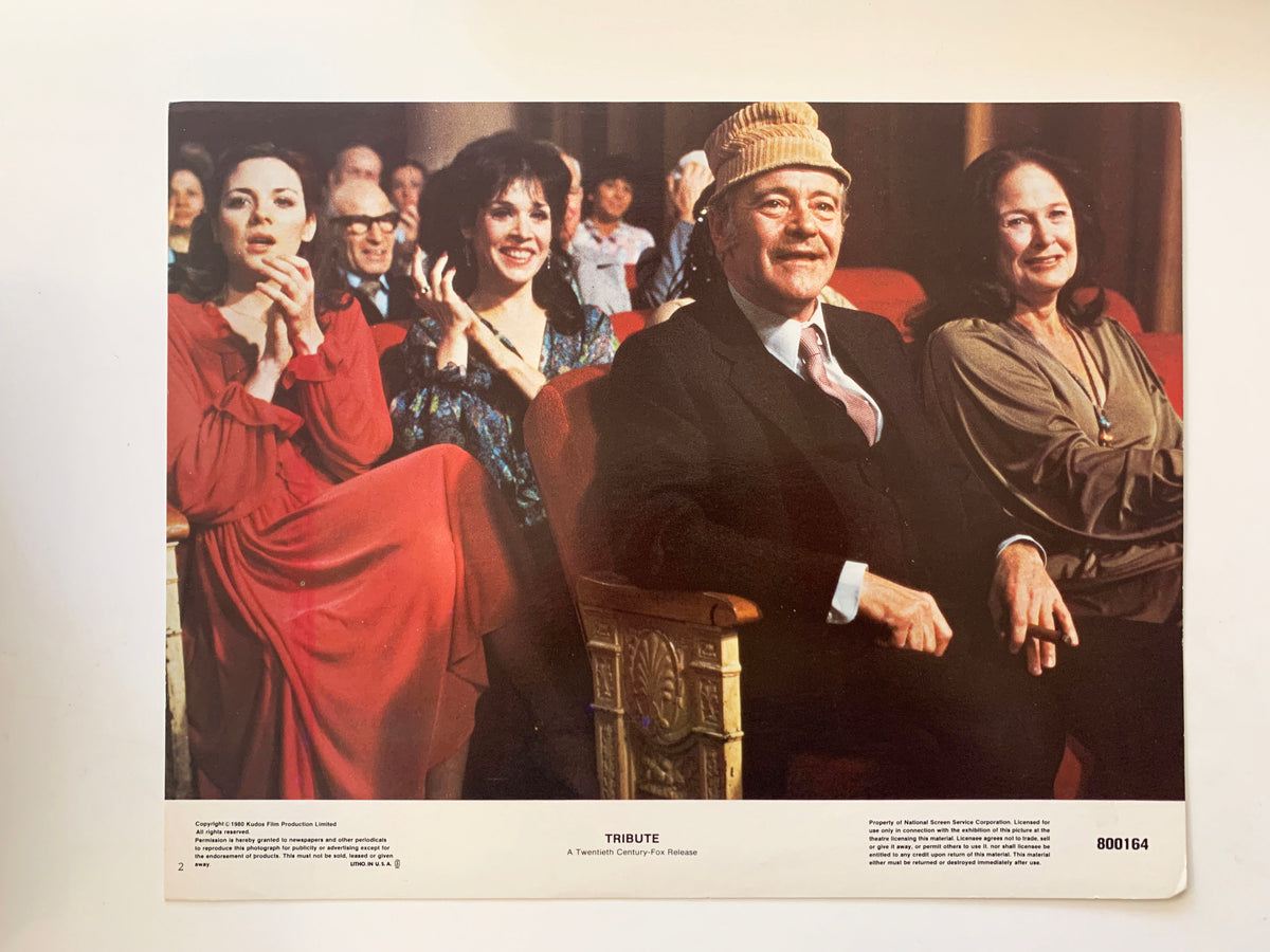 Tribute original 1980 vintage lobby card